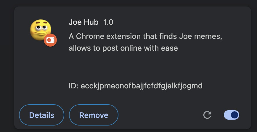 Install Extension
